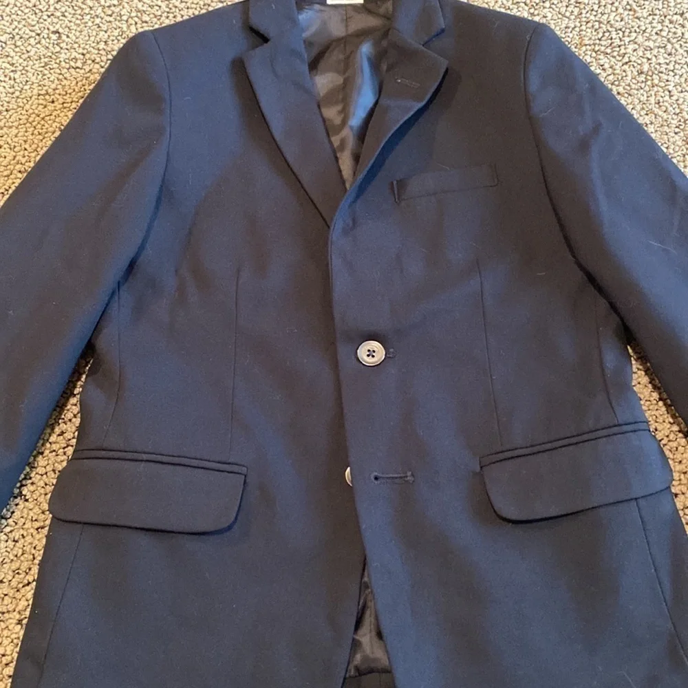 Calvin Klein Boys Black Sport Jacket Size 10 Regular in Excellent Condition